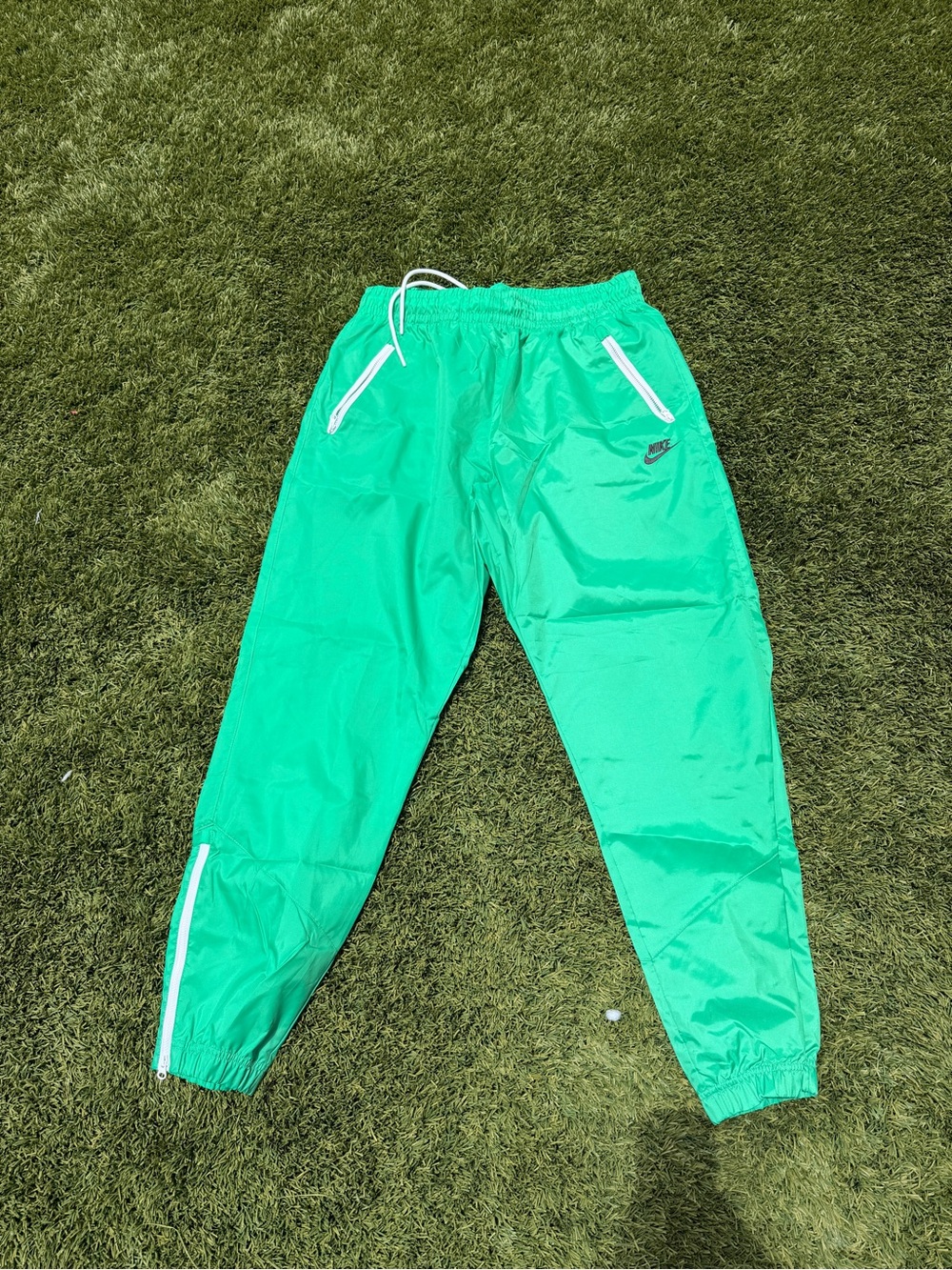 Nike Bright Green Kids Windbreaker Joggers